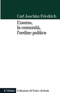 copertina L'uomo, la comunita' l'ordine politico