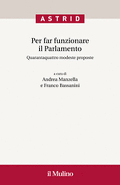 copertina Per far funzionare il Parlamento