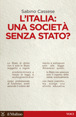copertina L'Italia: una società senza Stato?