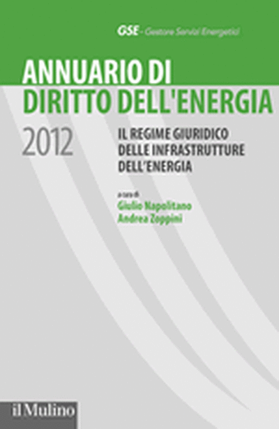 Cover Annuario di Diritto dell'energia 2012