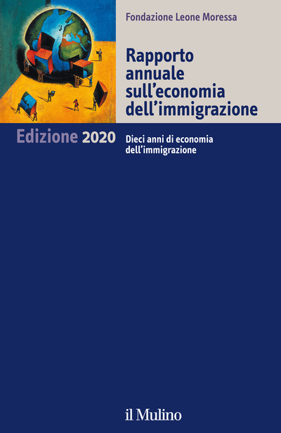 Copertina Rapporto annuale sull'economia dell'immigrazione. 2020