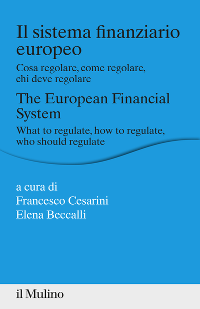 Cover Il sistema finanziario europeo